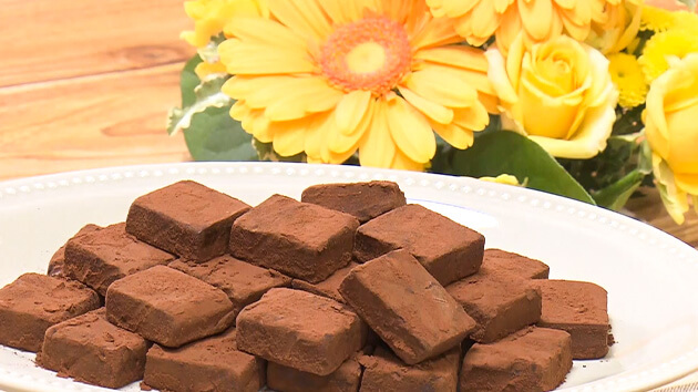 ヤミーの3ステップクッキング ブランデーチョコファッジ