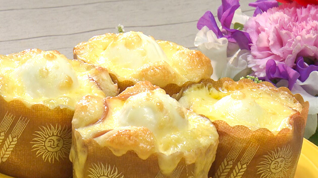 ヤミーの3ステップクッキング 丸ごと卵のカップケーキ