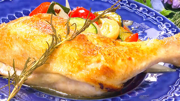 ヤミーの3ステップクッキング 夏野菜とチキンのロースト