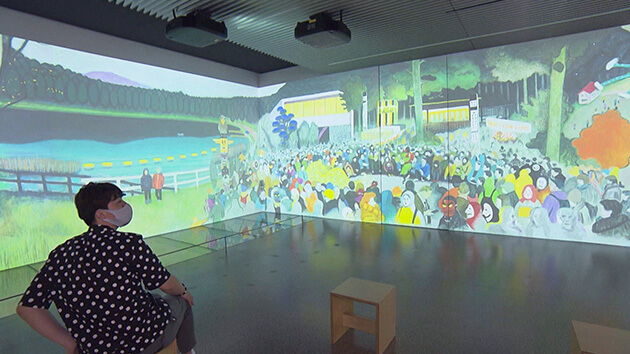 長野県立美術館・無料のフリーゾーン｜梅雨にもオススメ！長野県立美術館の楽しみ方 ～長野市城山エリアがアツくなる！？～