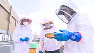 屋上養蜂｜駅前はちみつプロジェクト ～ハチは地球を救う！？花とヒトと昆虫と～