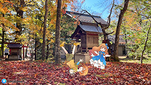 スマホアプリで童話の世界体感・長倉公園｜秋の魅力あふれる公園さんぽ！ ～紅葉！アクティビティ！動物！童話の世界体感も！？