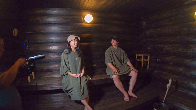 Sauna Space TOJIBA～湯治場～｜いま話題！〝半農半Ｘ〟ってなーに？ ～武藤千春と行く！大人気イタリアン＆森のサウナ～