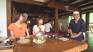 そば屋 蛍｜北アルプスの麓でアクティブ女子の旅 ～涼やか！絶景！川遊び＆地元食材を使ったそば店のジェラート～