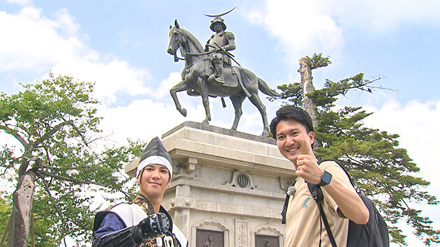 青葉城・伊達政宗公騎馬像｜新幹線で日帰り！？仙台＆松島 満喫ツアー