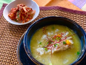 秋野菜たっぷり！サムゲタン風スープ（2023年10月28日）