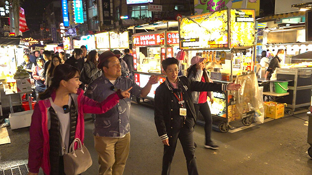 饒河街(ギョウカガイ)観光夜市|石川・小松空港からGO!台湾3泊4日の旅(2025年3月15日)