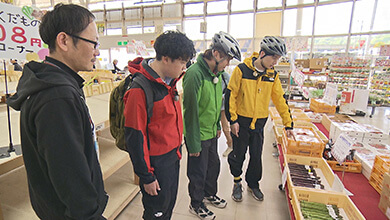JA中野市農産物産館オランチェ｜パンタグラフがE-bikeで新緑薫る北信濃へ！（2025年5月17日）