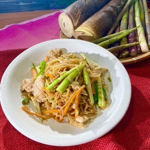 タケノコのアジアン焼きそば（2025年5月17日）