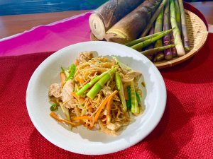 タケノコのアジアン焼きそば（2025年5月17日）