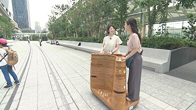 自動走行モビリティ iino（イイノ）