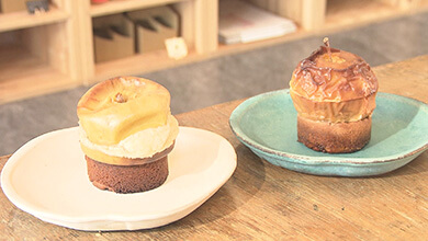 りんごのスイーツ（泉が丘喫茶室 / 飯綱町）