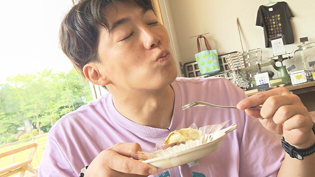 りんごのスイーツ(泉が丘喫茶室 / 飯綱町)