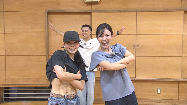 Mira・上室アナ（信州から世界へ！今熱い！ブレイキン！！）
