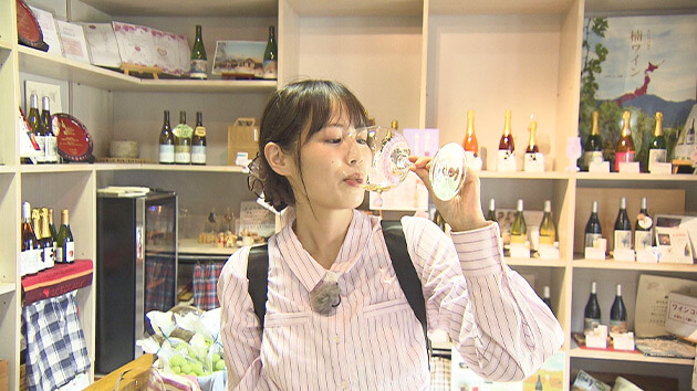 楠ワイナリー試飲（路線バスで巡る蔵のまち須坂）