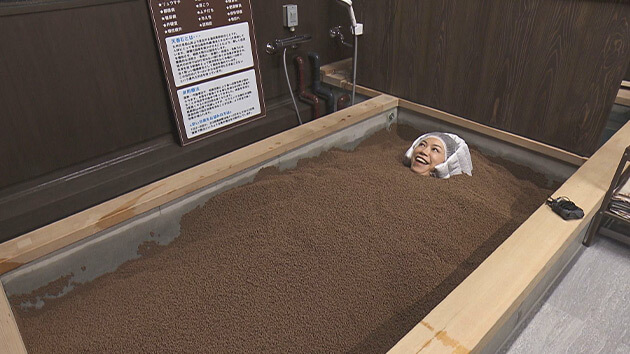 和みの湯屋 つむぎ・砂風呂（信州の日帰り温泉＆絶品グルメ）