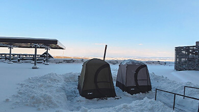 サウナ・エスコンフィールドHOKKAIDO｜冬こそ行きたい！パンタグラフの北海道たび！