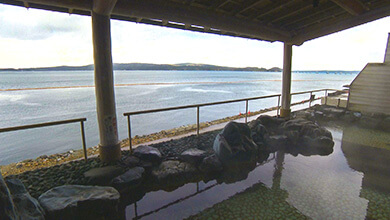 海の温泉（美湾荘 / 和倉温泉）行って応援！冬の能登旅 楽しみ方いっぱい！