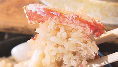 カニ釜めし・ハシャブ（箕輪町 / フタあけグルメ）