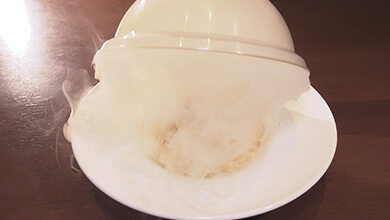 燻製カルボナーラ・冨悦洋食（長野市 / フタあけグルメ）