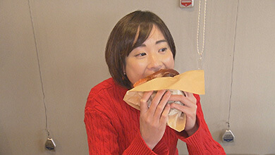 山藤美智さん（アメリカンダイナー ビーポノ・安曇野市）