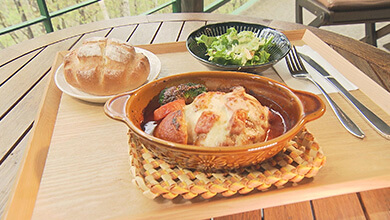 焼きチーズハンバーグ・森のうた 飯綱高原店（長野市）