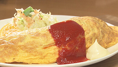 オムライス（お食事処 かねき/ 須坂市）