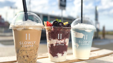 SLOWLY COFFEE（バス型キッチンカー/ 須坂市）