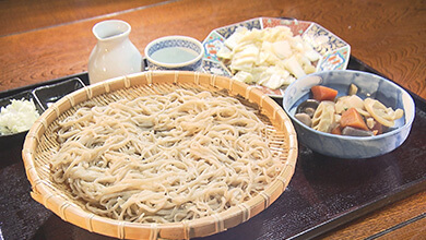 そば食べ放題（手打ちそば ほそばら・松本市）
