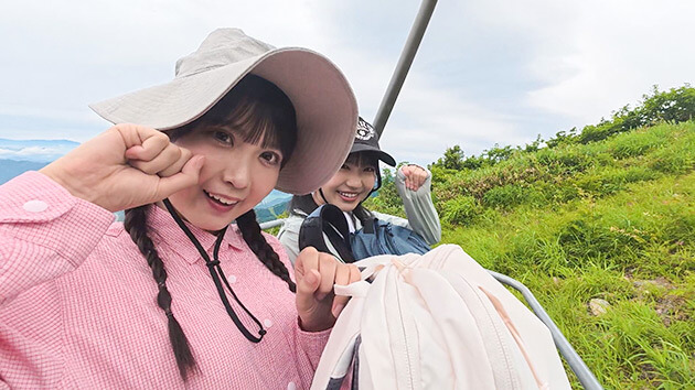絶景！八方池トレッキング（SKE48 伊藤虹々美・伊藤実希）